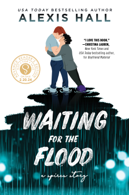 book cover for Waiting for the Flood