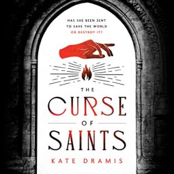 book cover for The Curse of Saints