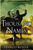 book cover for The Thousand Names