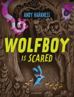 book cover for Wolfboy Is Scared