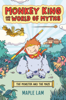 book cover for Monkey King and the World of Myths: The Monster and the Maze