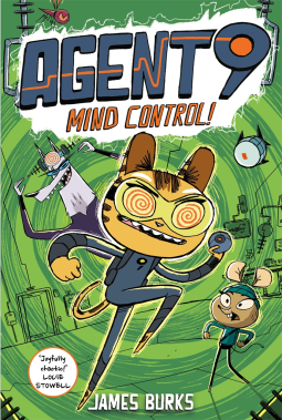 book cover for Agent 9: Mind Control!
