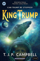 book cover for King Trump