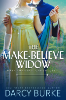 book cover for The Make-Believe Widow