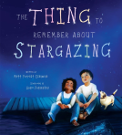 book cover for The Thing to Remember about Stargazing