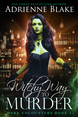 book cover for Witchy Way to Murder