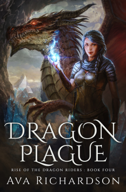 book cover for Dragon Plague