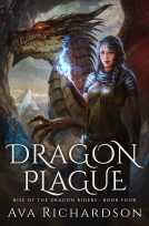 book cover for Dragon Plague