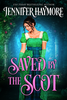 book cover for Saved by the Scot