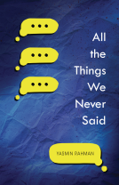 book cover for All the Things We Never Said