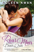 book cover for Real Men Don't Quit