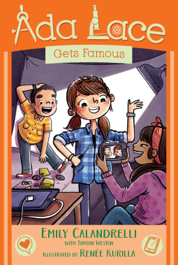 book cover for Ada Lace Gets Famous