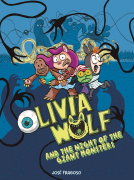 book cover for Olivia Wolf and the Night of the Giant Monsters