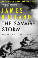 book cover for The Savage Storm