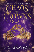 book cover for Chaos and Crowns