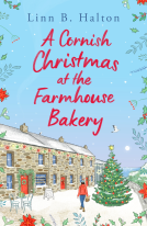 book cover for A Cornish Christmas at the Farmhouse Bakery