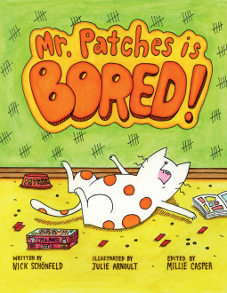 book cover for Mr. Patches is Bored