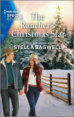book cover for The Rancher's Christmas Star