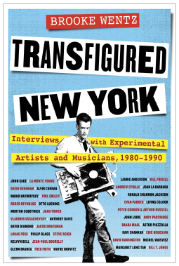 book cover for Transfigured New York