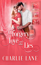 book cover for Forgery, Love, and Other Lies