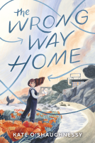 book cover for The Wrong Way Home
