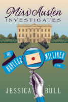 book cover for Miss Austen Investigates: The Hapless Milliner