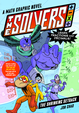 book cover for The Solvers Book #2: The Shrinking Setback