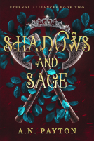 book cover for Shadows and Sage
