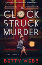 book cover for The Clock Struck Murder