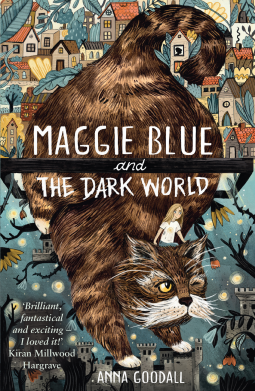 book cover for Maggie Blue and the Dark World