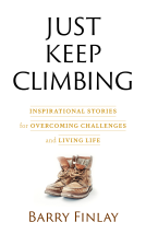book cover for Just Keep Climbing