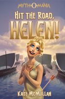 book cover for Hit the Road, Helen!