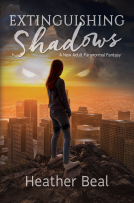 book cover for Extinguishing Shadows