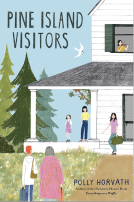 book cover for Pine Island Visitors