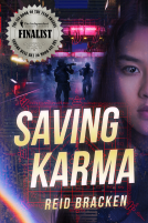 book cover for Saving Karma