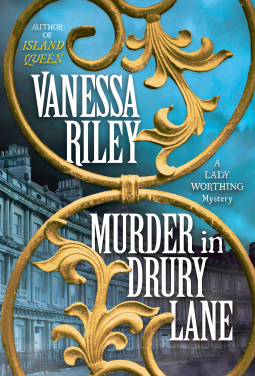 book cover for Murder in Drury Lane