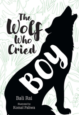 book cover for The Wolf Who Cried Boy