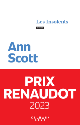Couverture du livre pour Les Insolents - Prix Renaudot 2023