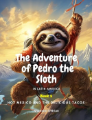 book cover for The Adventures of Pedro the Sloth In Latin America - Hot Mexico and the Delicious Tacos