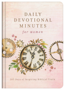 book cover for Daily Devotional Minutes for Women