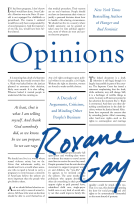 book cover for Opinions