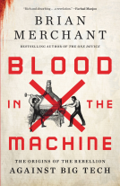 book cover for Blood in the Machine