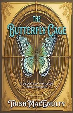 book cover for The Butterfly Cage
