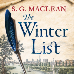 book cover for The Winter List