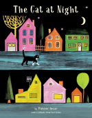 book cover for The Cat at Night
