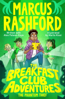 book cover for The Breakfast Club Adventures: The Phantom Thief