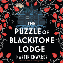 book cover for The Puzzle of Blackstone Lodge
