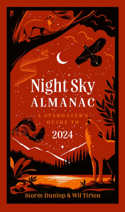 book cover for Night Sky Almanac 2024