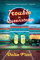 book cover for Trouble in Queenstown