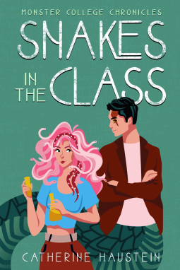 book cover for Snakes in the Class